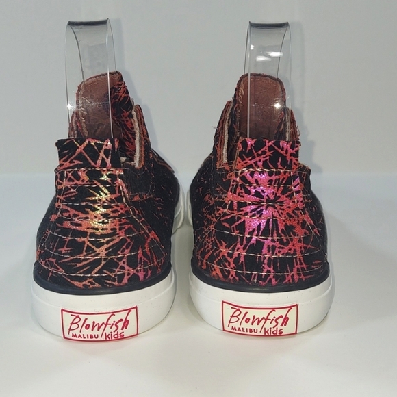 Blowfish Malibu Kids Felt Glitter Spatter Slip On Sneakers - Picture 6 of 6